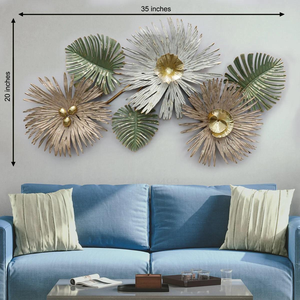 New Modern Steel Silver Metal Decorative Wall <b>Vase</b> Sculpture Use for Home/ Living Room Decorative with Manufacturing From India - Product Image 3