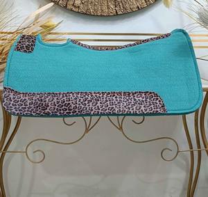 Almohadilla de Montura para Caballo de Fieltro de Lana con Revestimiento Antideslizante de Cuero Genuino de la Mejor Calidad para Equitación en Establos, Uso General, Cómoda y Duradera - Product Image 3