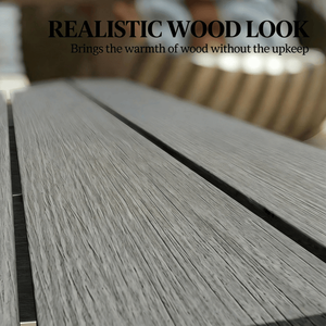 Panca da Giardino per Esterni, Elegante Arredo da Patio per Sedute Confortevoli - Product Image 6