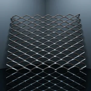 Malla Metálica Expandida Galvanizada, Malla de Diamante Arquitectónica para Fachadas de Edificios y Refuerzo de Concreto, Rejilla para Pasarelas - Product Image 1