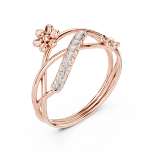 Anillo de cristal para mujer con piedra brillante, diseño de lujo, joyería, regalo para mujer - Product Image 3