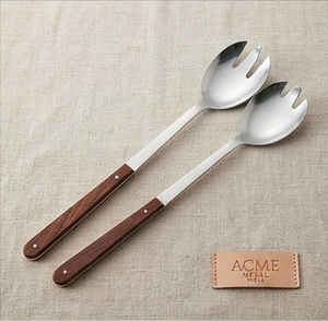 Servidor de Ensalada Simple de Acero Inoxidable, Utensilios para Ensalada con Acabado Clásico Tipo Espejo, Perfecto para Uso Diario en el Hogar y Eventos Corporativos - Product Image 1