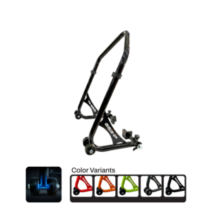 ขาตั้งรถมอเตอร์ไซค์อเนกประสงค์ 66BHP Universal Steel Paddock Stand แบบ 2-in-1 พร้อมแกนหมุนและขาตั้งสวิงอาร์ม - Product Image 1