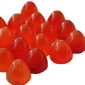 Vente en gros directe d'usine de cabochon de cornaline orange élégante pierre précieuse de quartz naturel pierres précieuses en vrac en forme de balle lisse - Product Image 1