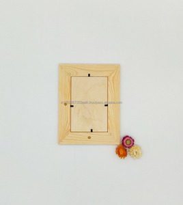 Elegant Modern Minimalist Square Wooden Vertical Wall Photo Frame with Silk Screen & <b>UV</b> Printing-Eco-Friendly & Durable - Product Image 4