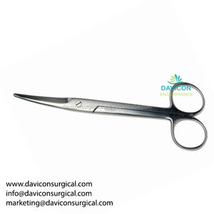 Dean 6.75inch (17cm) Tonsil Scissors Toothed CVD Tips Manual <b>Surgical</b> <b>Instruments</b> CE Certified Class <b>Basis</b> <b>Surgical</b> <b>Instruments</b> - Product Image 4