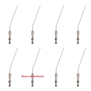 Tubo de succión Frazier Baron de acero inoxidable para uso médico al por mayor de BISONS, herramientas de succión para otorrinolaringología y neurocirugía - Product Image 2