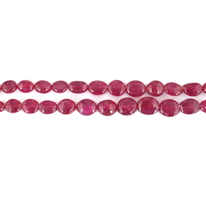 Collar de piedras preciosas en capas con rubíes de cristal natural clásico de Ishu Gems y cadena de cuentas - Product Image 3