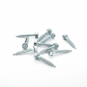 Tornillos de Acero al Carbono Clase 4.8 6.8 con Recubrimiento de Zinc, Rosca Gruesa, Cabeza Hexagonal, Autoperforantes, DIN/ANSI/ISO Modelo 16, Disponibles para OEM - Product Image 6