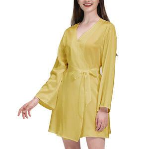 Conjunto de camisón y pijama de corte holgado con ribetes en contraste, elegante y cómodo para el día a día, para mujer. - Product Image 6