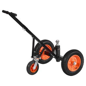 Carrello per Rimorchio in Acciaio al Carbonio Ultra Resistente da 450 kg con Sfera da 2 Pollici e Pneumatici da 14 Pollici, Capacità di Carico per Lingua di Traino - Product Image 2