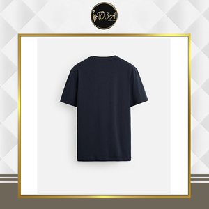 Camiseta de Algodón para Hombre, Cuello Redondo, Manga Corta, Diseño Moderno, Largo Regular, Estilo Sencillo, para Verano, Calidad Estándar, para Compradores al por Mayor - Product Image 5