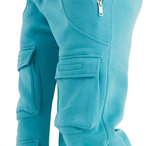 Pantalon de jogging décontracté pour homme de qualité supérieure, à séchage rapide, avec poches zippées et multiples, pour l'entraînement, coupe ample délavée 2026 - Product Image 3