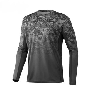 Camiseta de Caza Sublimada Transpirable para Invierno, Personalizada OEM, para Caza de Ciervos y Cerdos, 100% Poliéster Spandex, Cuello Redondo, UPF 50, 2026 - Product Image 2