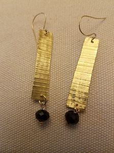 Luxe Modern Dangles Brass <b>Drop</b> Earring Vintage Hoop For Wedding Festive Party New Arrival Women Ethnic Fashion Jewelry Statement - Product Image 3