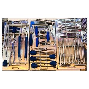 Ensemble d'instruments chirurgicaux orthopédiques manuels en acier inoxydable allemand de qualité supérieure, boîte de stérilisation, précision UBE - Product Image 1