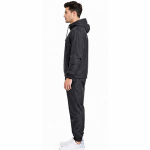 Conjuntos Deportivos de Nailon para Hombre, Chaqueta Cortavientos Ligera e Impermeable, Pantalones Jogger, Ropa Deportiva Personalizada para Correr, Gimnasio, Entrenamiento, Aire Libre - Product Image 2