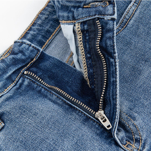 Nouvelle jupe en jean fendue taille haute pour femmes, coupe trapèze mi-longue, ajustée - Product Image 4