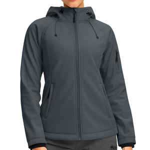 Veste Softshell pour femmes de haute qualité, doublée de polaire, coupe-vent, chaude, légère, imperméable, sans capuche, pour l'hiver et l'automne - Product Image 1