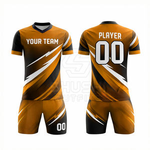 Conjunto Deportivo Personalizado para Hombre, Último Diseño, Ropa Deportiva de Alta Gama a Precio Accesible con Corte Automatizado, Uniforme de Fútbol - Product Image 6