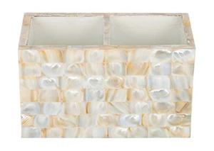 Porte-stylos de bureau au design moderne, de qualité exclusive, en nacre, pour l'organisation du bureau - Product Image 3