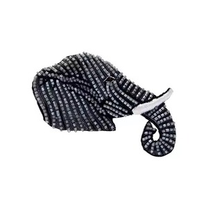 Broche de Lujo Hecho a Mano con Cuentas de Cristal y Bordado Artístico, Joyería de Moda - Product Image 6