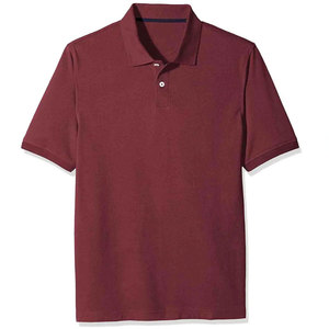 Chemises polo en coton vertes pour hommes, manches courtes, en vente au prix de gros, vêtements de golf pour adultes - Product Image 2
