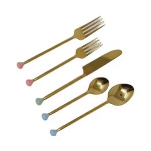 Ensemble de couverts en acier inoxydable robuste, vaisselle de restaurant solide pour buffet et traiteur - Product Image 4