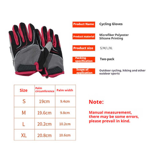 Summer Full <b>Finger</b> Breathable Non-Slip Cycling Lightweight Riding Gloves for Running Hiking <b>Bike</b> Driving Work - Product Image 4