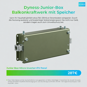 Dyness Junior Box 1.6kwh Batería 800w Sistema de Energía Solar para Balcón con Almacenamiento Capacidad Máxima 6.4 KWh. BMS MPPT Integrado IP55 - Product Image 3