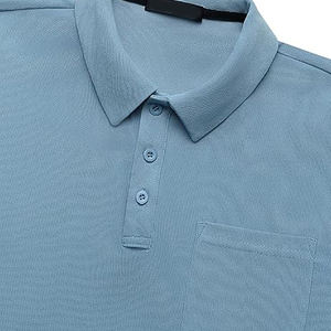 Camisetas Polo de Manga Corta para Hombre, Diseño Casual Urbano, Color Sólido Personalizado, Logotipo Bordado, Talla Grande, Alta Calidad, Nueva Colección en Venta - Product Image 3