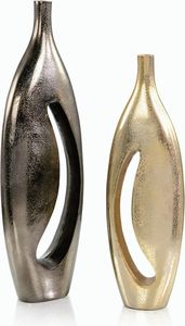 Modern Gold Metal Flower <b>Vase</b> Luxury Hollow Out Aluminum Tabletop Centerpiece Decorative <b>Vases</b> for Home Wedding Hotel Decor - Product Image 2