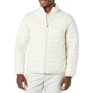 Puffer Jacket <b>Waterproof</b> <b>Warm</b> 100% Nylon Stand Collar Custom Printed Logo Winter Outdoor Streetwear Outerwear for Men - Product Image 4