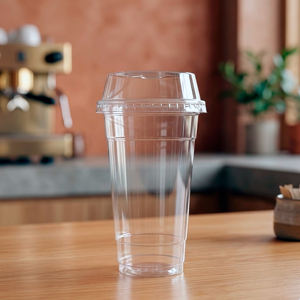 Gobelets jetables QUANG QUAN en PP à paroi simple de 95 mm, 16-24 oz, pour boissons à emporter, café froid et thé - Product Image 4