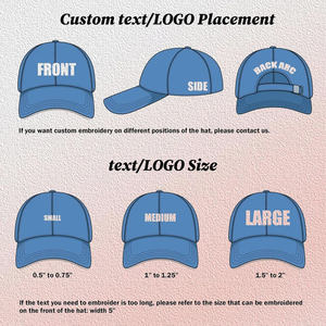 Gorra de Béisbol Ajustable Estilo Dad Hat, Personalizable, Moda, Venta al Por Mayor - Product Image 4