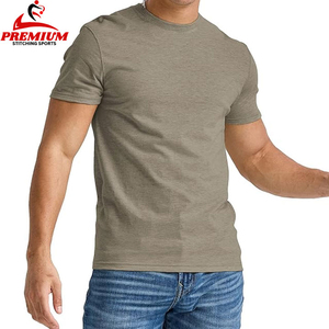 เสื้อยืดคอกลมผ้าฝ้ายเรียบสำหรับผู้ชาย น้ำหนักเบา สวมใส่สบาย เหมาะสำหรับใส่ทุกวัน ราคาขายส่ง - Product Image 4