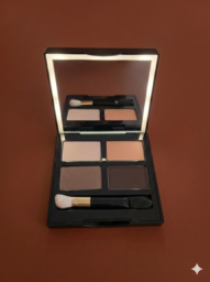 Paleta de Sombras de Ojos de Plástico con Luz LED y Polvo Suelto, Ligera, HY505, Cuadrada - Product Image 5