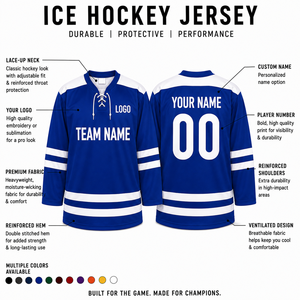Jersey Deportivo de Hockey sobre Hielo Personalizado, Fabricante de Ropa con Marca Privada OEM, Uniforme de Equipo Premium, Directo de Fábrica - Product Image 1