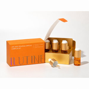 ILUTINE วิต้า ช็อต โปรกราม แอมพูล คอมพลีท เซ็ต 7 มล. X 4 เซรั่มบำรุงผิวหน้าไวท์เทนนิ่ง ไฮยาลูรอนิค แอซิด วิตามินซี ไนอาซินาไมด์ มอยเจอร์ไรเซอร์ - Product Image 1