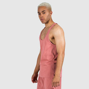 Débardeur Homme Sportif Respirant et Frais en Coton 100% de Haute Qualité, Personnalisable avec Badge Strass pour l'Été et la Salle de Sport - Product Image 2