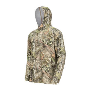 Ropa de Caza, Camiseta de Camuflaje, Chaqueta de Camuflaje RealTree para Pesca, Camisa para Caza de Aves Acuáticas y Patos en el Bosque, Sudadera con Capucha para Hombre - Product Image 6