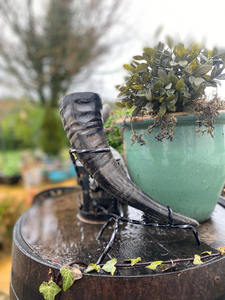 Taza de cuerno Recién llegados Cuerno para beber búfalo natural Jarra de cuerno para beber vikingo para cerveza DE LA India - Product Image 2