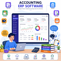 Software ERP de Contabilidad Inteligente, Automatización con IA, Gestión Financiera, Arquitectura Empresarial Escalable, Stock, Internet, Linux, Mac