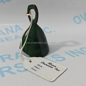 Engraved Brass Hanging Bells Traditional Modern Style <b>Home</b> Wall Door Decor Meditation Yoga Gift Item - Product Image 1