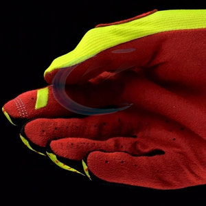 Gants de motocross d'hiver légers et respirants avec design antidérapant, fermeture auto-agrippante, doigts entiers pour les sports de plein air et la conduite - Product Image 4