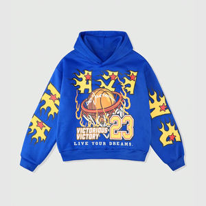 Nouveau Hoodie Sportif Unisexe en Polaire Imprimé Anime et Biscuits, Tendance 2026, Style Loisirs - Product Image 1