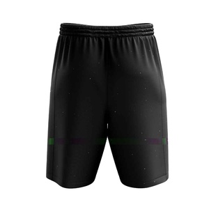 Shorts Deportivos Negros de Secado Rápido, Sublimados, con Diseño Personalizado, Cordón Ajustable, para Uniformes de Equipo, con Nombre del Equipo Personalizado - Product Image 4