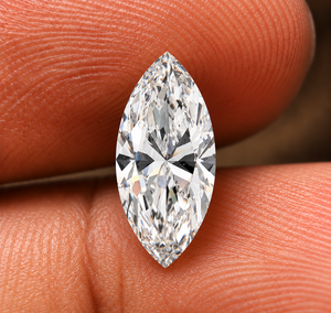 Diamant de laboratoire certifié IGI, taille marquise, blanc DEF, pureté VS1 VVS2, pour la fabrication de bijoux - Product Image 1