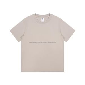 Camiseta de Algodón para Hombre de Alta Calidad, Ligera, 200 GSM, Suave, Cómoda, Transpirable, Elegante, Informal, para Uso Diario, Verano, Proveedor OEM - Product Image 6