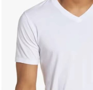 T-shirts pour hommes en tissu toile 100% coton, col rond, séchage rapide, respirant, taille personnalisée, vente chaude, nouvelle arrivée, vêtements d'été - Product Image 3